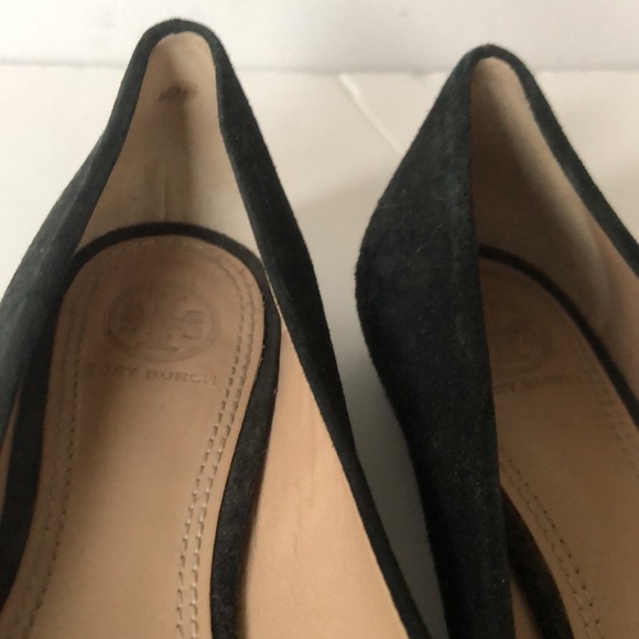 Tory Burch black flats Sz 8 - Picture 13 of 13